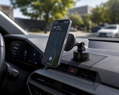360 Degree Vacuum Magnetic Suction Car Phone Holder Suction Cup Phone Mount For Windshield Gym Vacuum Magnet Phone Stand